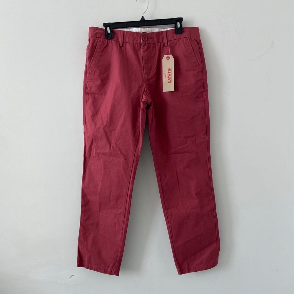 Levi’s Men’s Straight Leg Chino Lightweight White Tab Pants Size 29